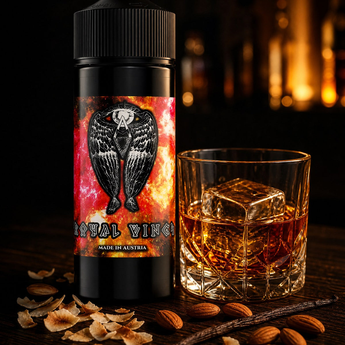 Vanille-Bourbon-Eis ohne Eismaschine mit ROYAL WINGS Lebensmittelaroma