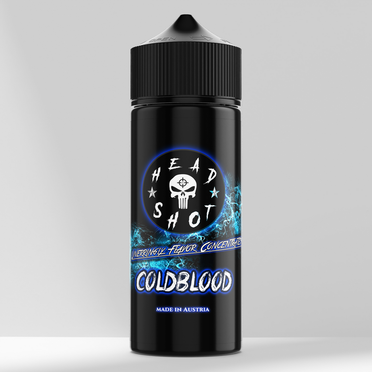 COLDBLOOD Premium-Aroma Flasche 10ml HEADSHOT RGNCY