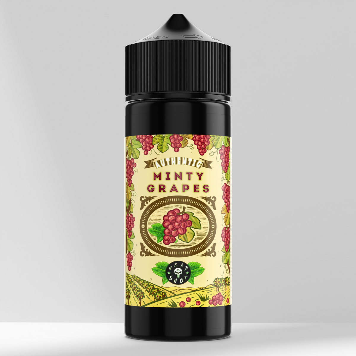 MINTY GRAPES Trauben-Minz-Aroma Flasche 10ml HEADSHOT RGNCY