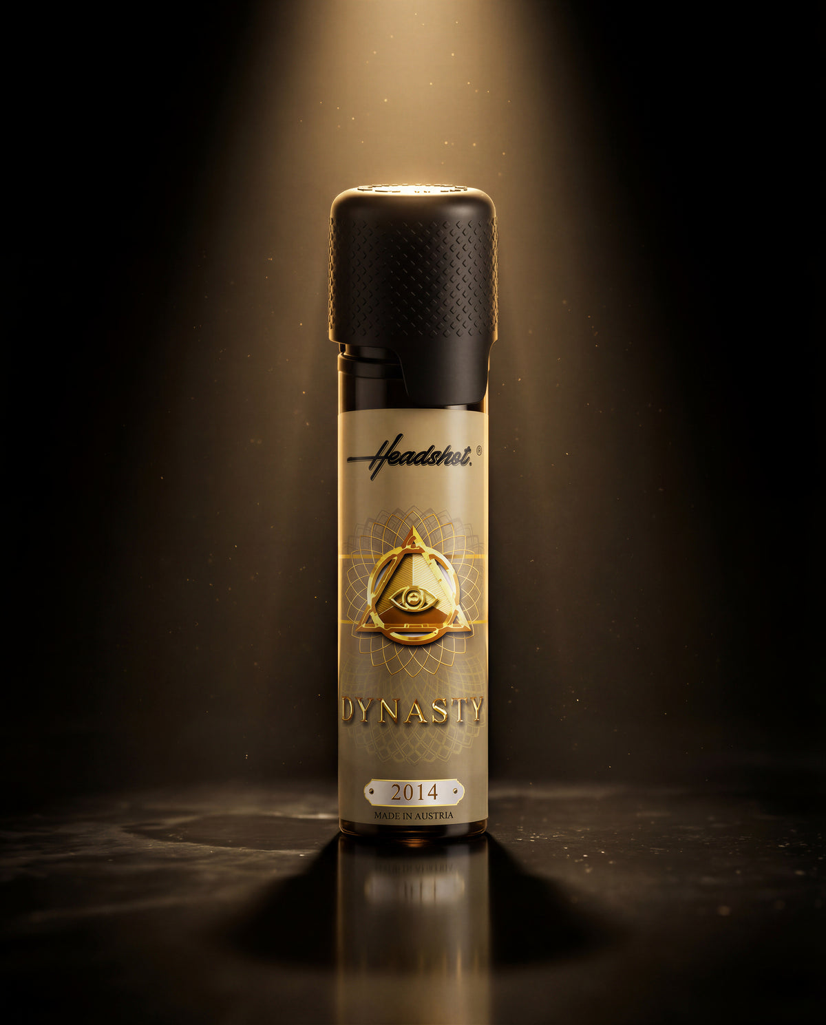 DYNASTY - 2014 Vanille Kuchen Nussmischung Butterscotch Karamell Aroma von HEADSHOT, Flasche, Ansicht 2